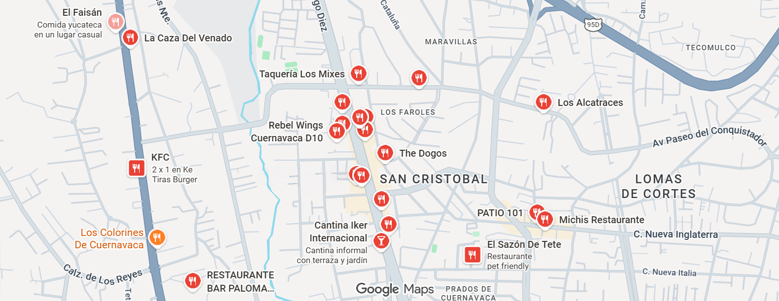 Ubicación Tres Reinas